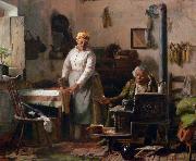 Thomas Hovenden Chloe and Sam oil painting picture wholesale